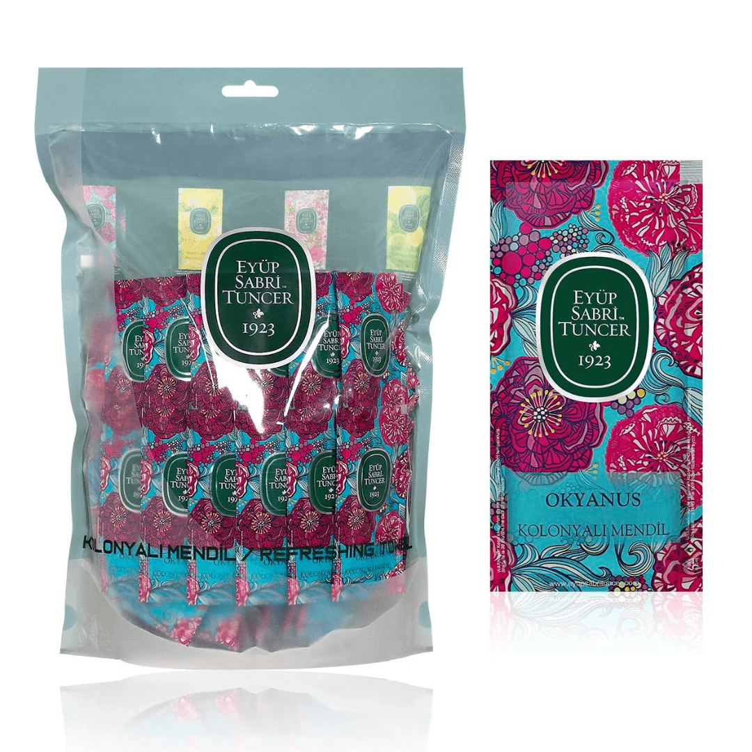 مناديل مبللة برائحة المحيط حجم صغير 150 قطعة | أيوب صبري