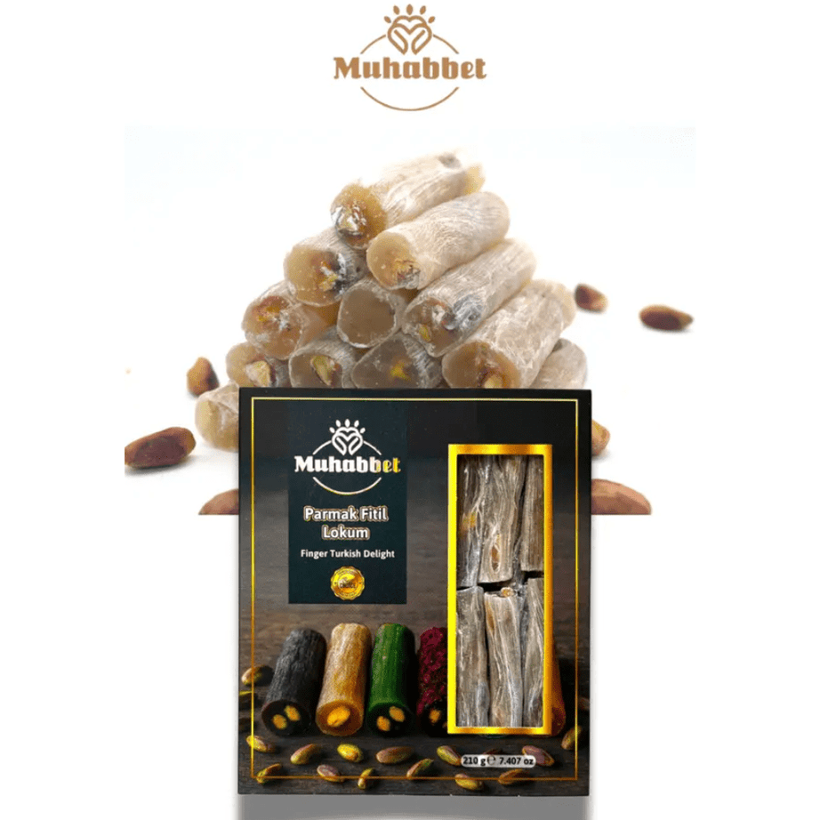 Muhabbet أصابع حلقوم بالعسل والفستق 210 غرام