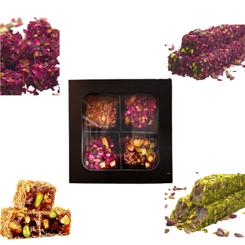 Muhabbet حلقوم تركي فاخر بالفستق الحلبي 100 جرام