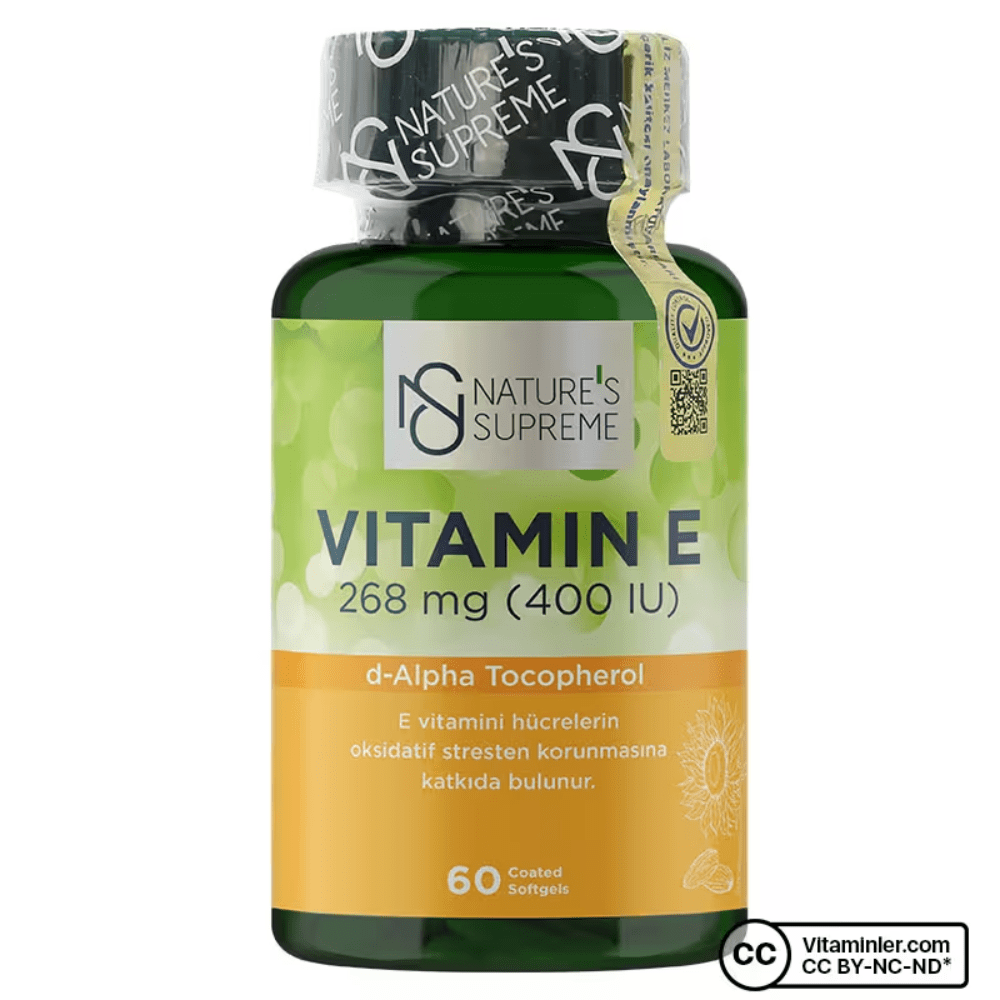 Nature's Supreme فيتامين E 400 IU