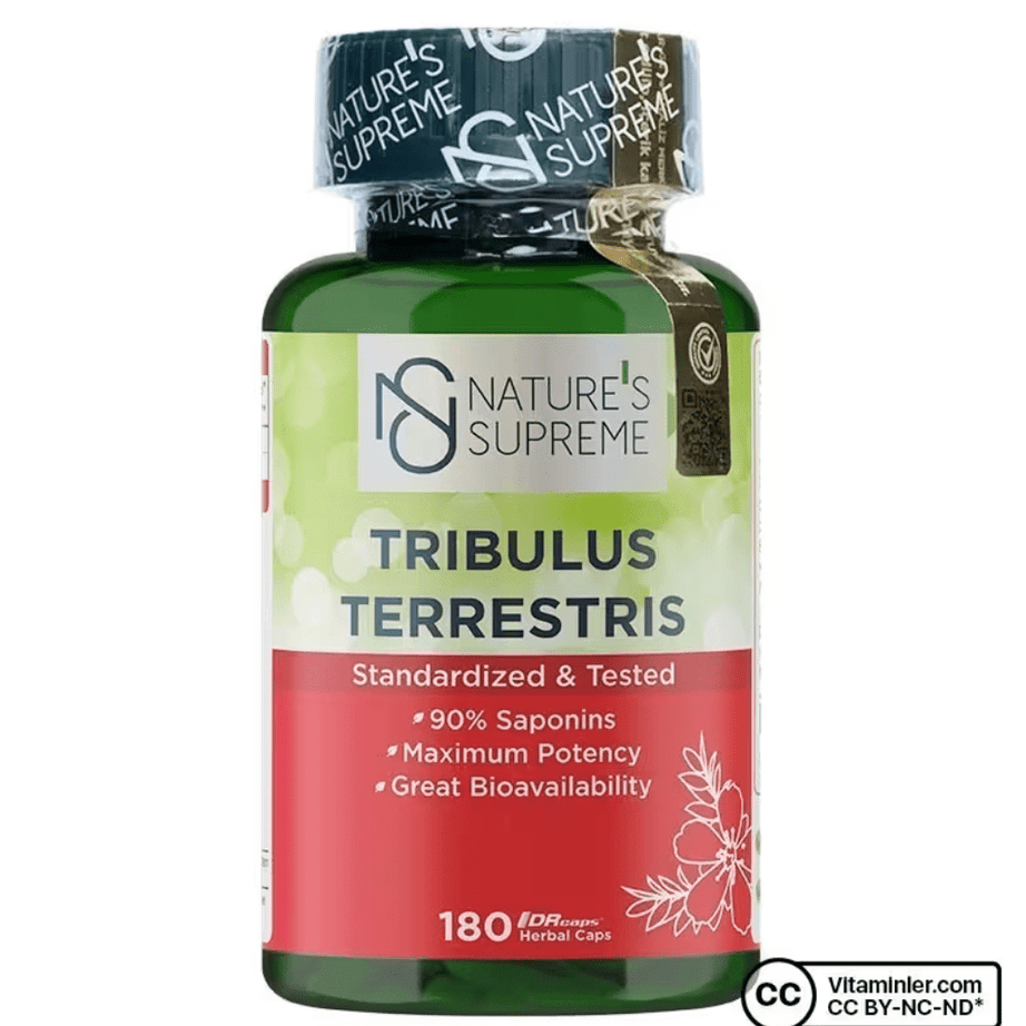 Nature's Supreme كبسولات تريبولوس تيريستريس 180 كبسولة