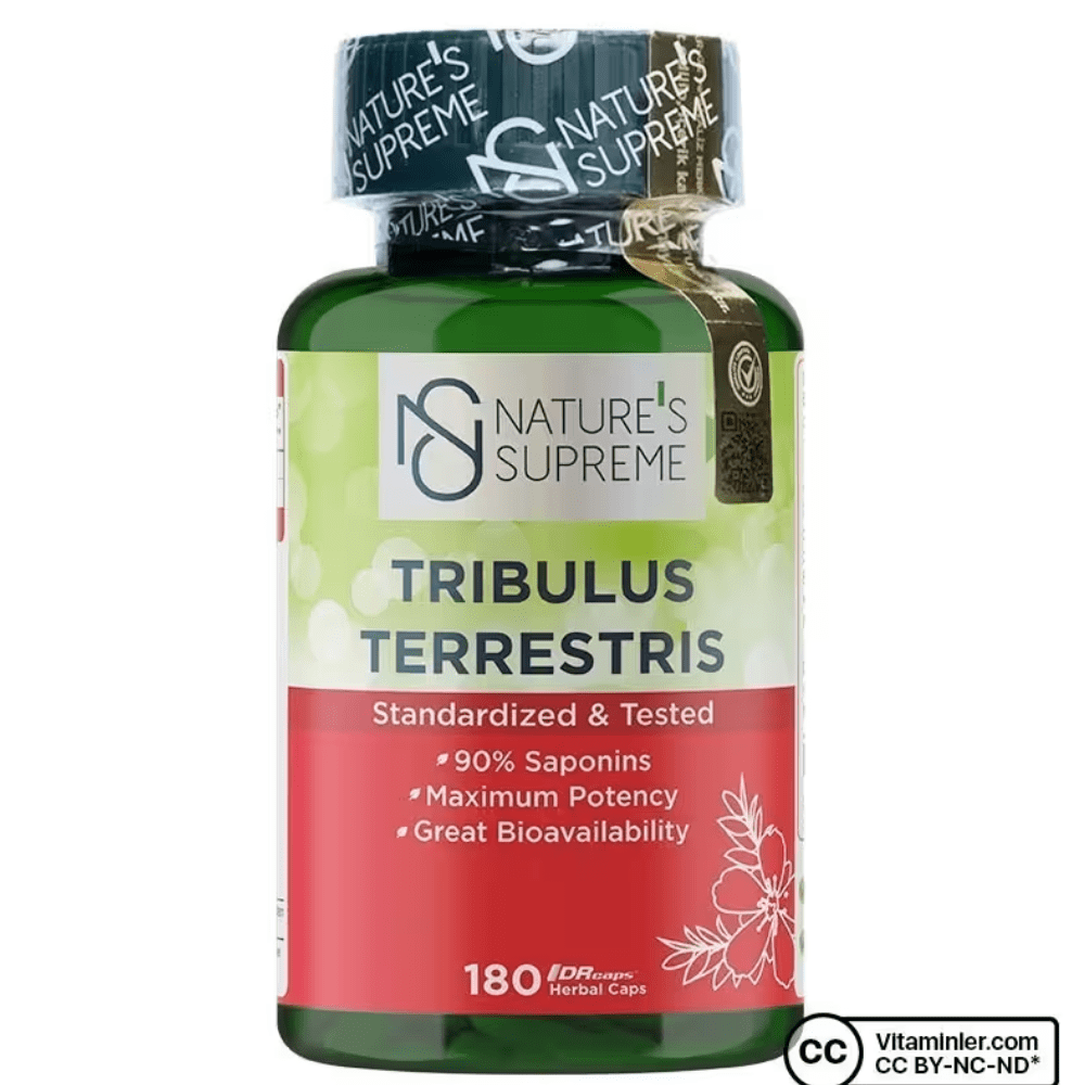 Nature's Supreme كبسولات تريبولوس تيريستريس 180 كبسولة