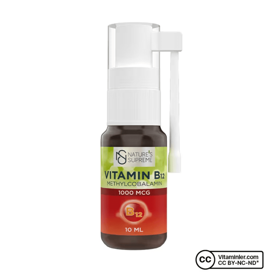 Nature's Supreme سبراي فيتامين B12 1000 مكغ _ 10 مل