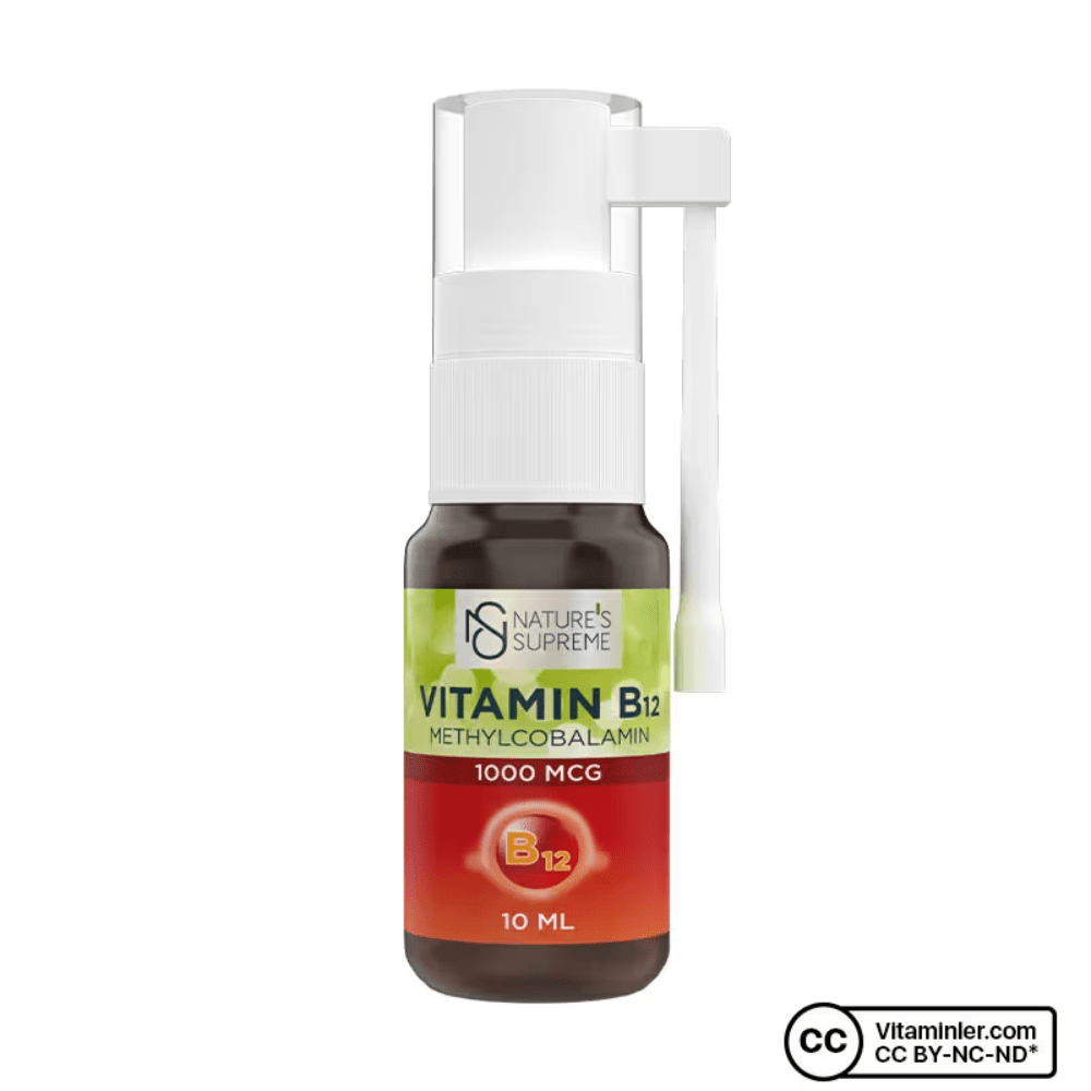 Nature's Supreme سبراي فيتامين B12 1000 مكغ _ 10 مل