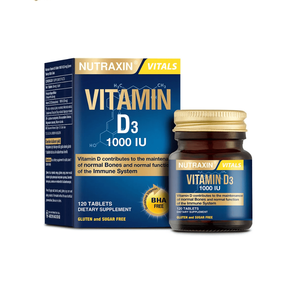 نوتراكسين فيتامين د3 1000 وحدة دولية 120 قرص