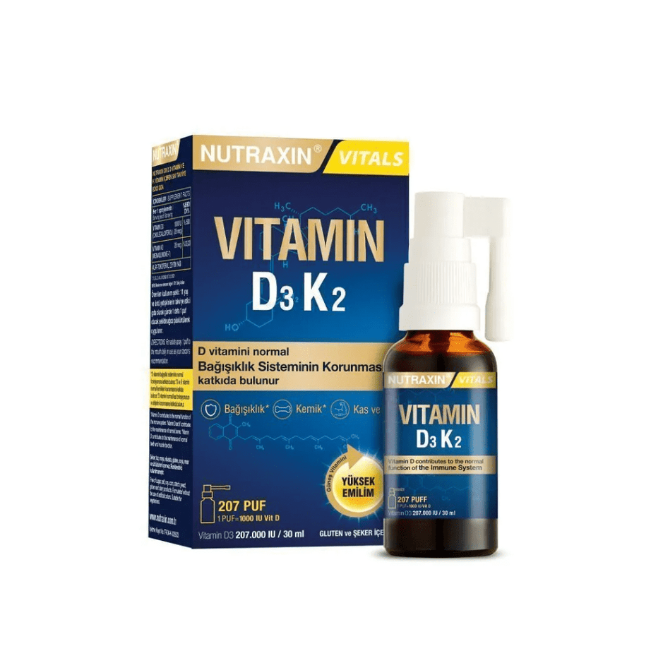 نيوتراكسين فيتامين D3وk2 بخاخ 30 مل