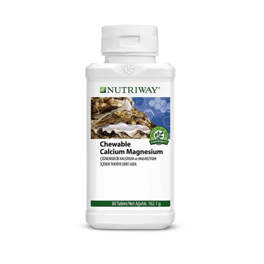 نيوتريواي مكمل غذائي كالسيوم ومغنيسيوم | 80 قرص