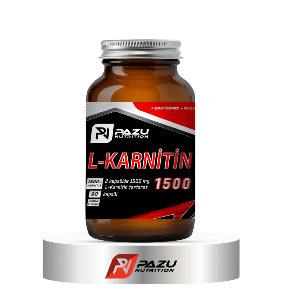 PAZU أل كارتينين لدعم الطاقة وحرق الدهون | 1500 mg _ 90 كبسولة