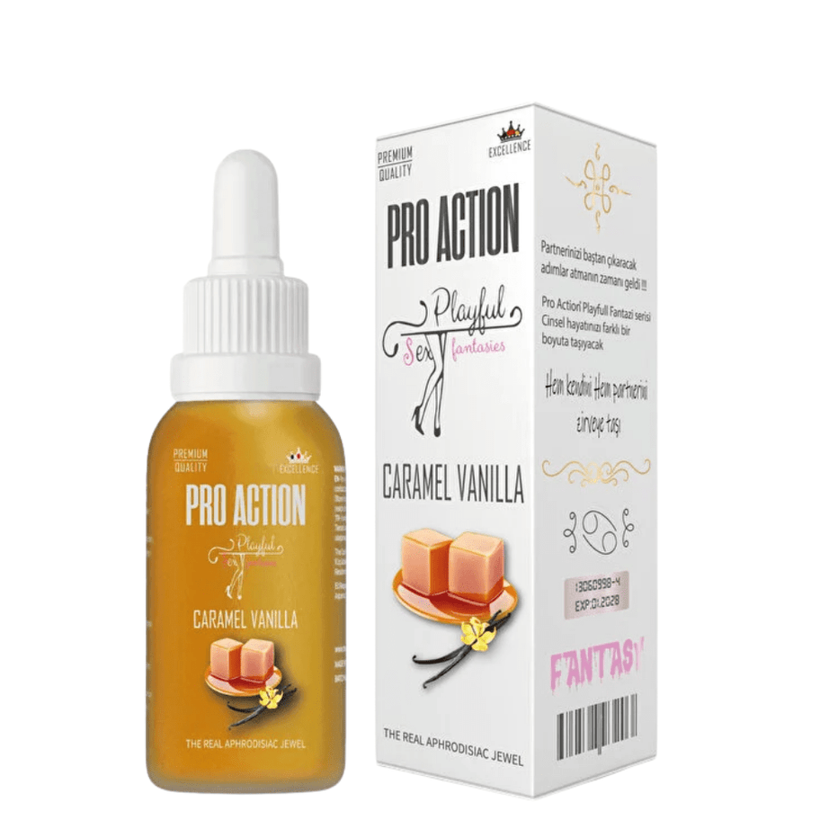Pro Action عسل بلايفول بالكراميل والفانيليا لتجربة حسية مميزة