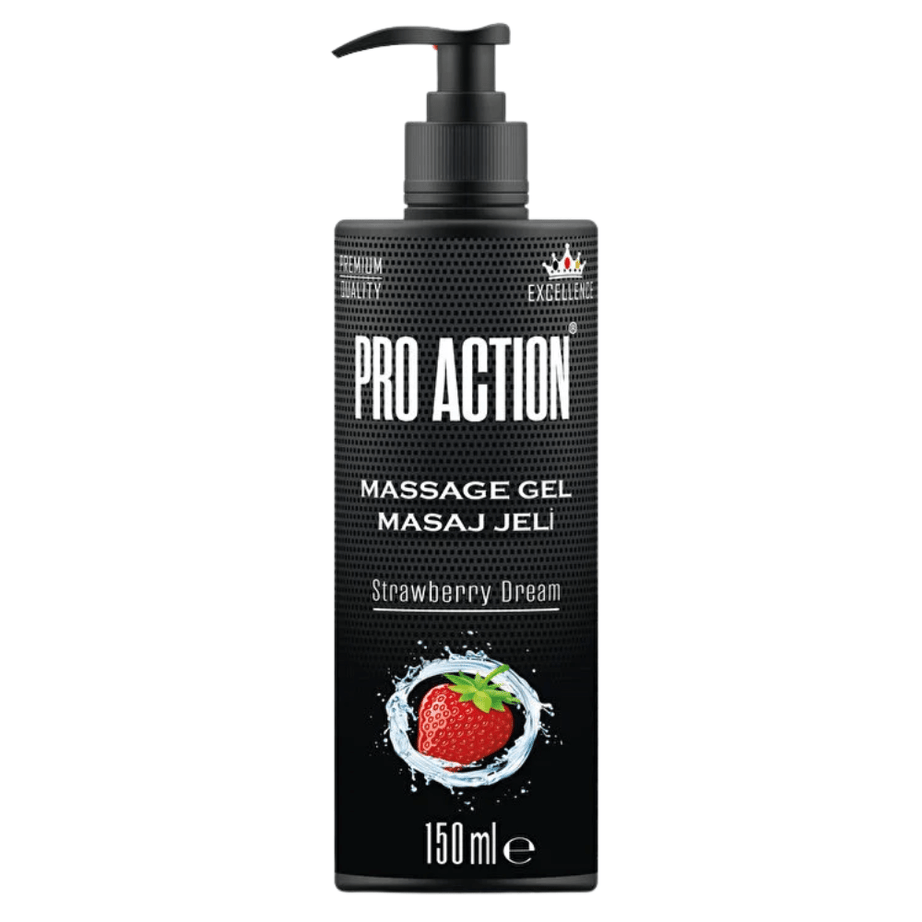 Pro Action جل مائي مزلق بنكهة الفراولة 150 مل