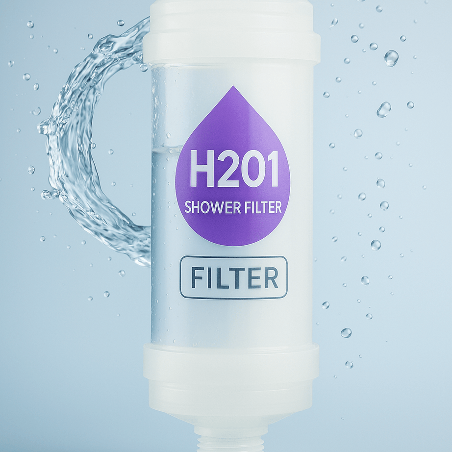 فلتر الدوش H201 – الحل المثالي لتساقط الشعر وتنقية المياه