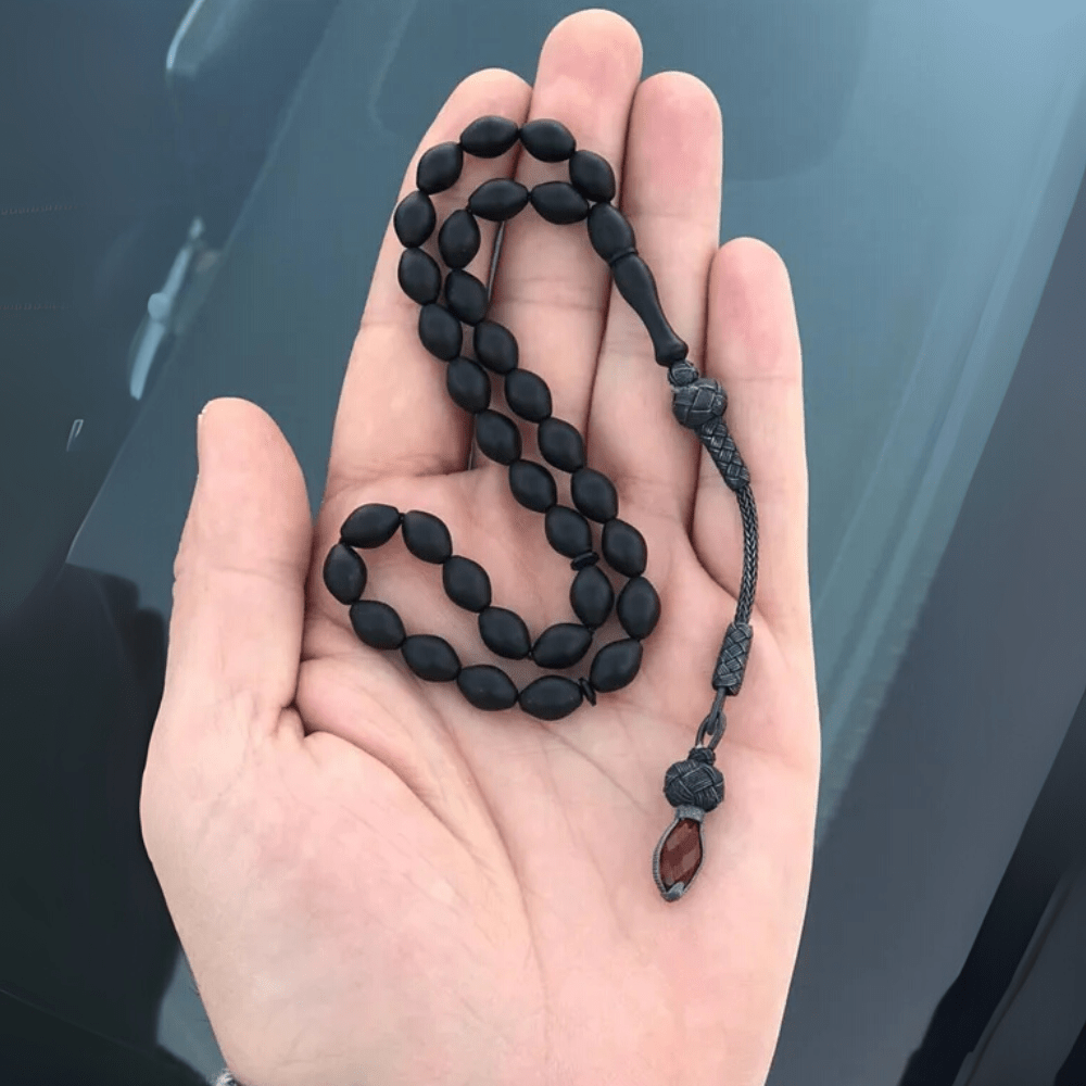 سبحة فاخرة مصنوعة من خشب الكوك الطبيعي