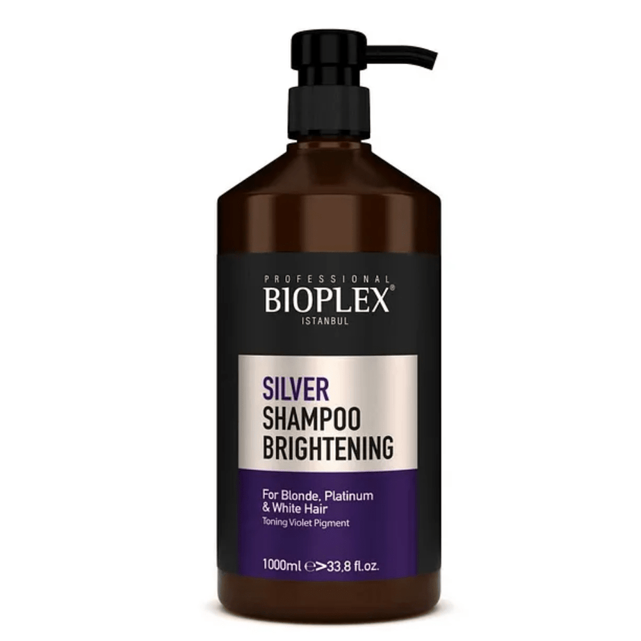 شامبو بيوبليكس سيلفر مضاد للاحمرار والغمقان للشعر الرمادي والأبيض والبلاتيني 1000 مل