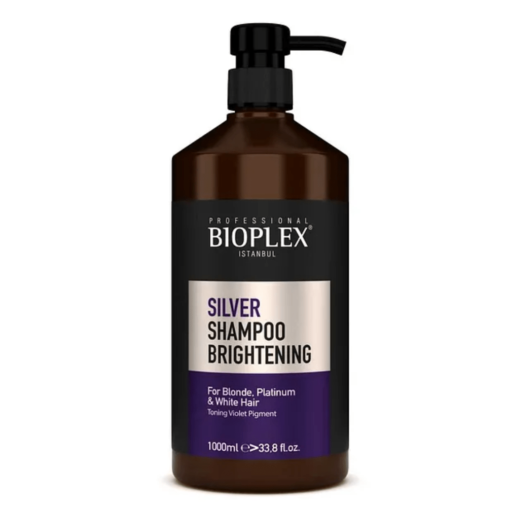 شامبو بيوبليكس سيلفر مضاد للاحمرار والغمقان للشعر الرمادي والأبيض والبلاتيني 1000 مل