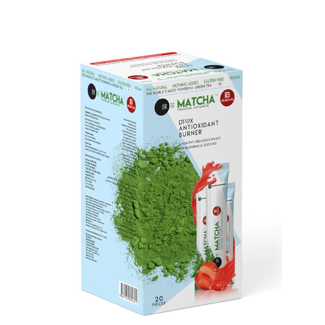شاي الماتشا الياباني الفاخر - 10غ × 20 قطعة
