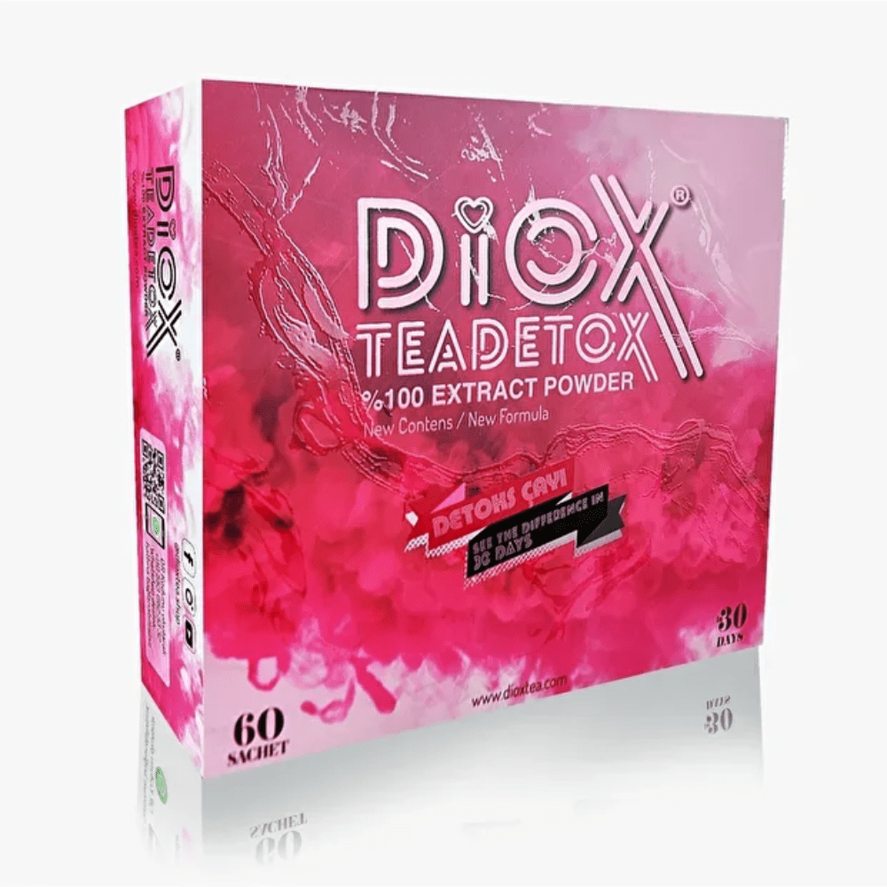 شاي ديتوكس للتخلص من السموم وحرق الدهون 60 ظرف