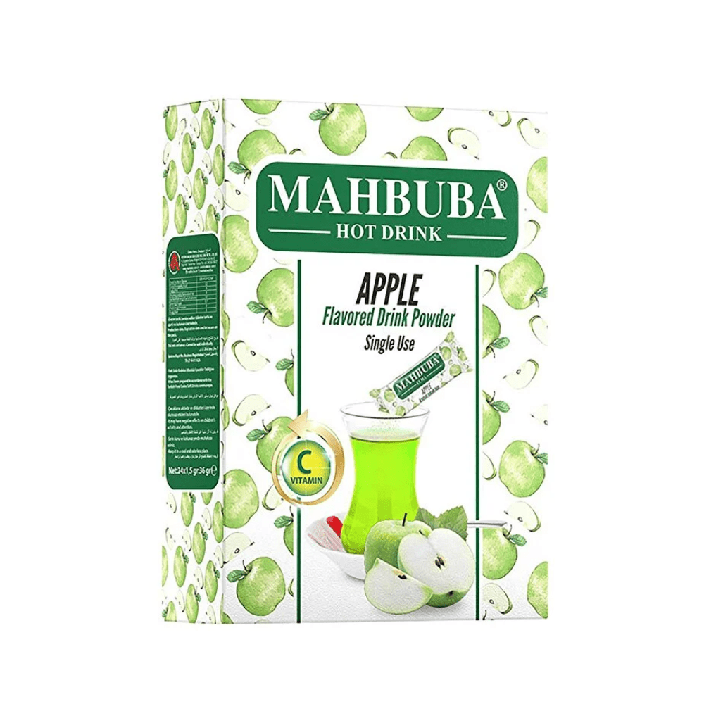 شاي محبوبة بنكهة التفاح الأخضر 24 ظرف