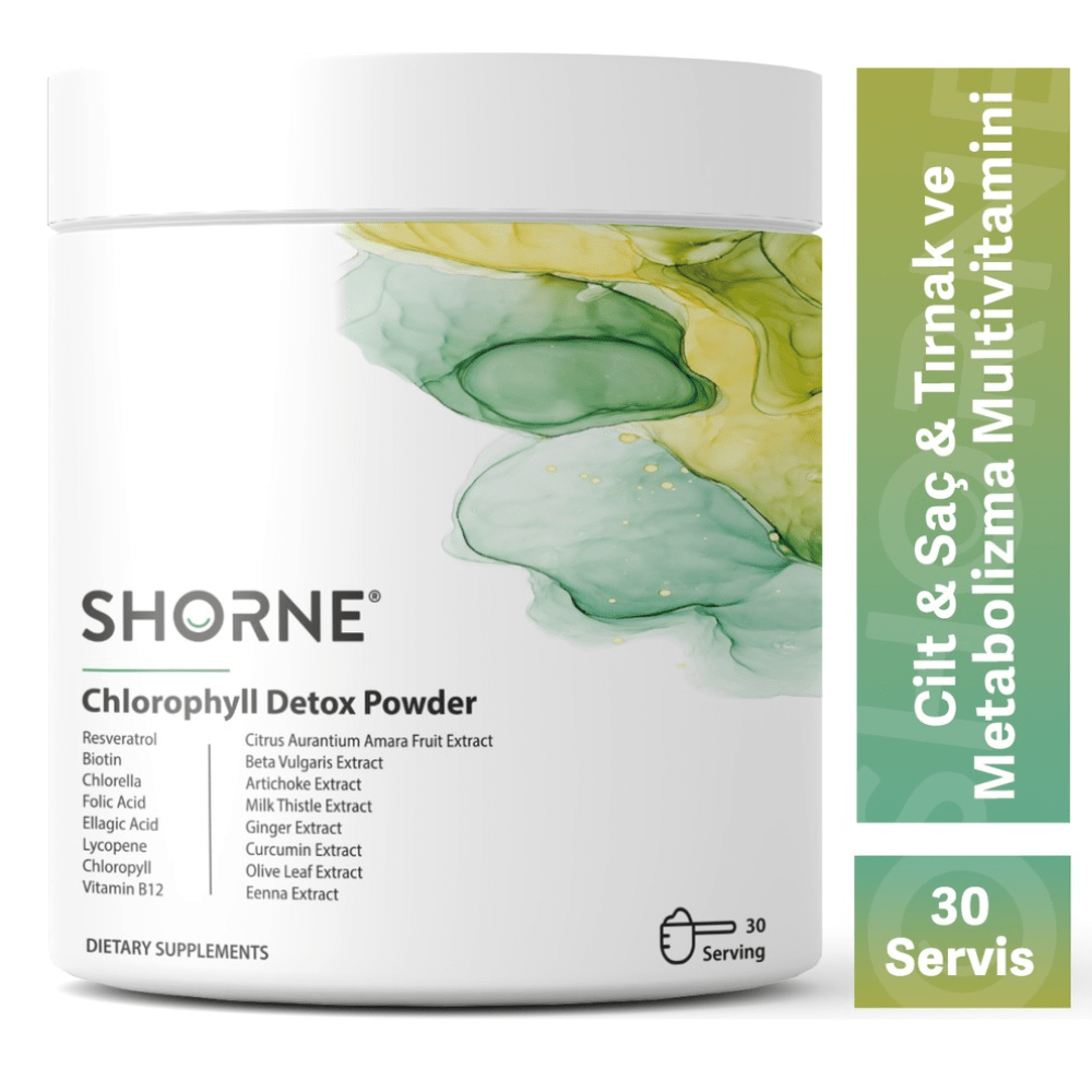 شورون مسحوق الكلوروفيل متعدد الفيتامينات لإزالة السموم من الجسم 150 غرام