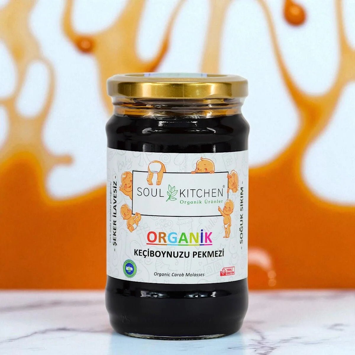 Soul Kitchen دبس الخروب العضوي بدون سكر 380 غرام