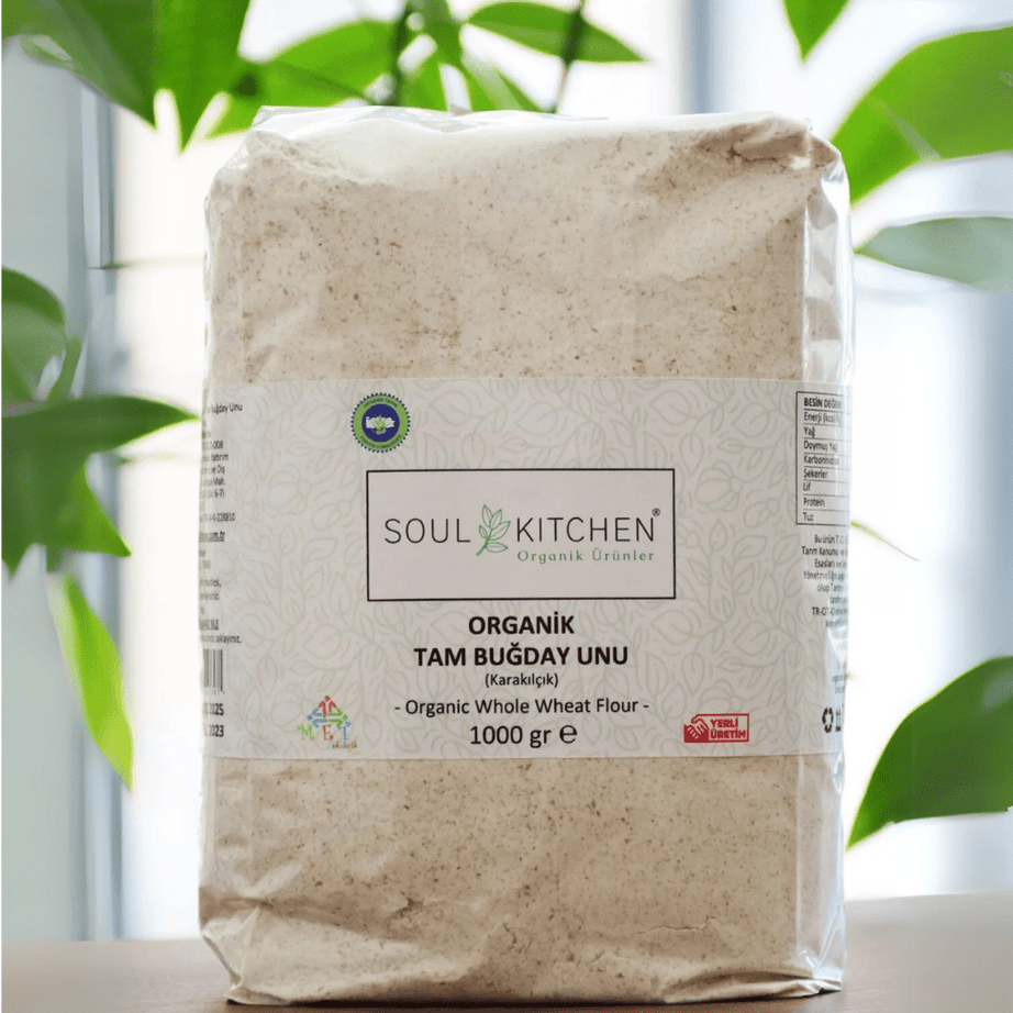 Soul Kitchen دقيق القمح الكامل العضوي (كاراكيلجيك) 1 كغ