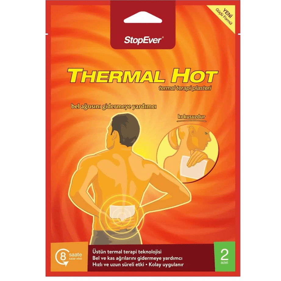 StopEver لاصقات التدفئة لتخفيف آلام العضلات والمفاصل