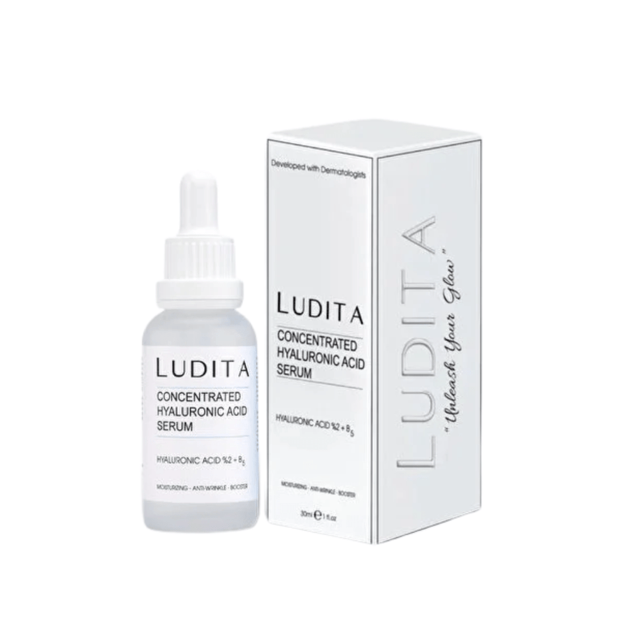 سيروم Ludita لتجديد وترطيب البشرة بحمض الهيالورونيك وفيتامين B5