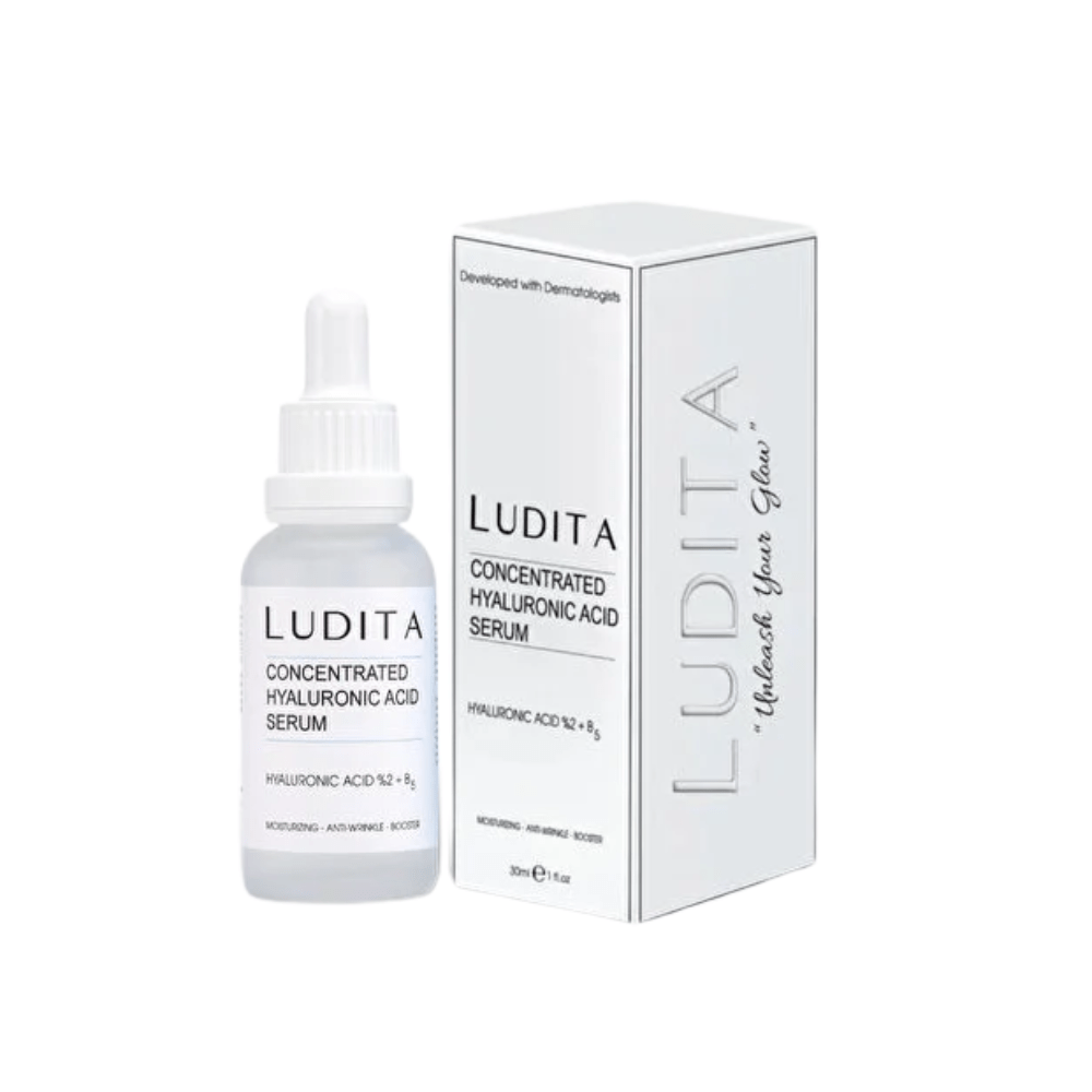 سيروم Ludita لتجديد وترطيب البشرة بحمض الهيالورونيك وفيتامين B5