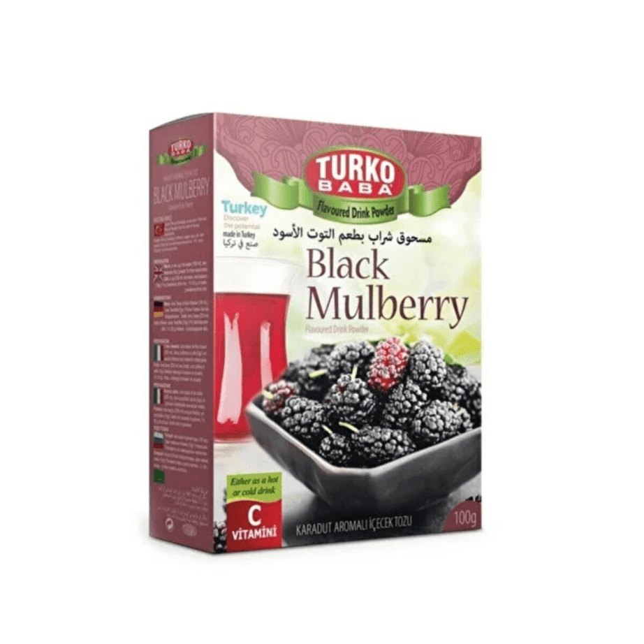 Turkobaba مسحوق شراب التوت الأسود 300 غرام