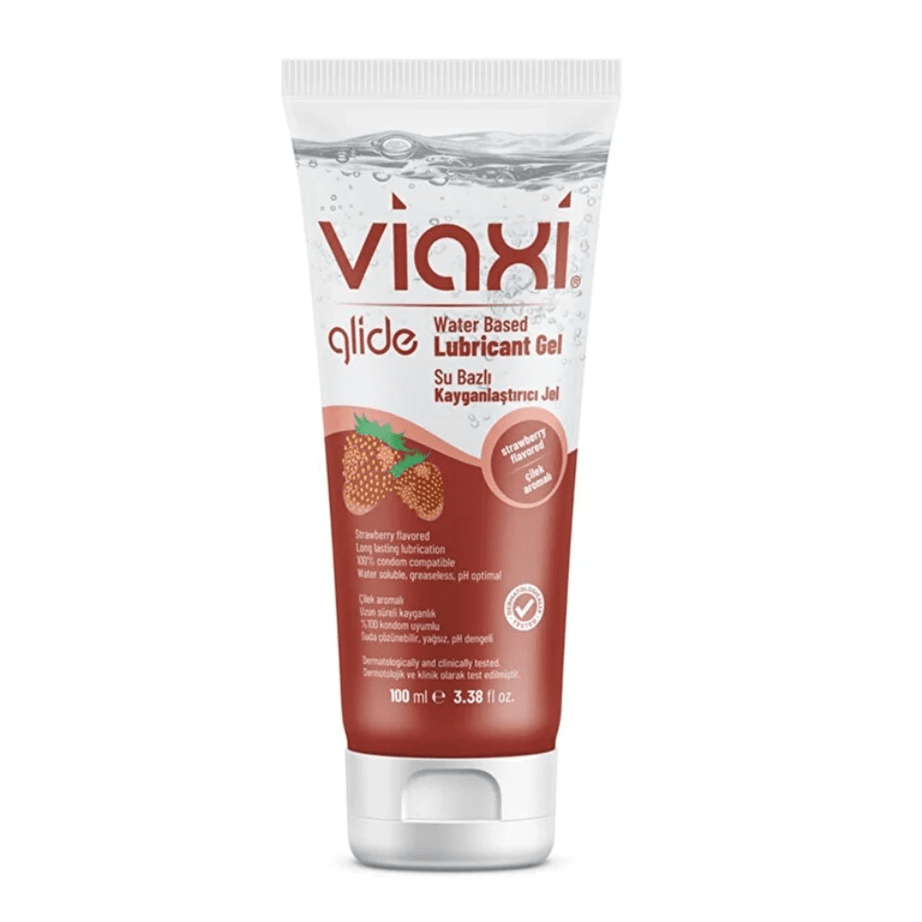 Viaxi Glide جل مزلق مائي بنكهة الفراولة 100 مل