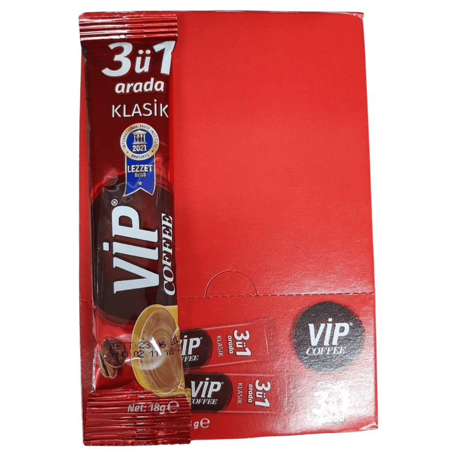 VIP ظروف قهوة 3 في 1 20 ظرف