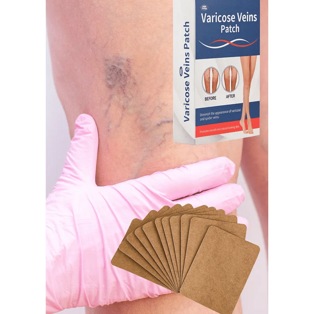 يونيكم لصقات حرارية بالميثنول لتخفيف الدوالي | 20 لصقة